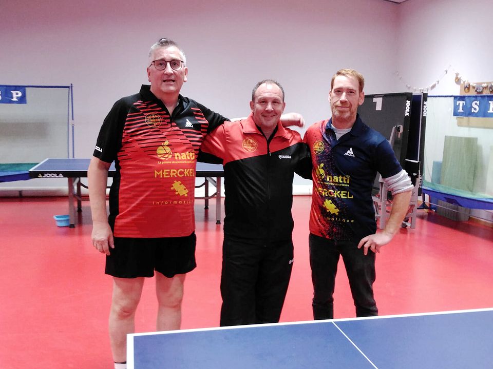 Équipe 5 AGR avec Olivier, Thomas et Julien