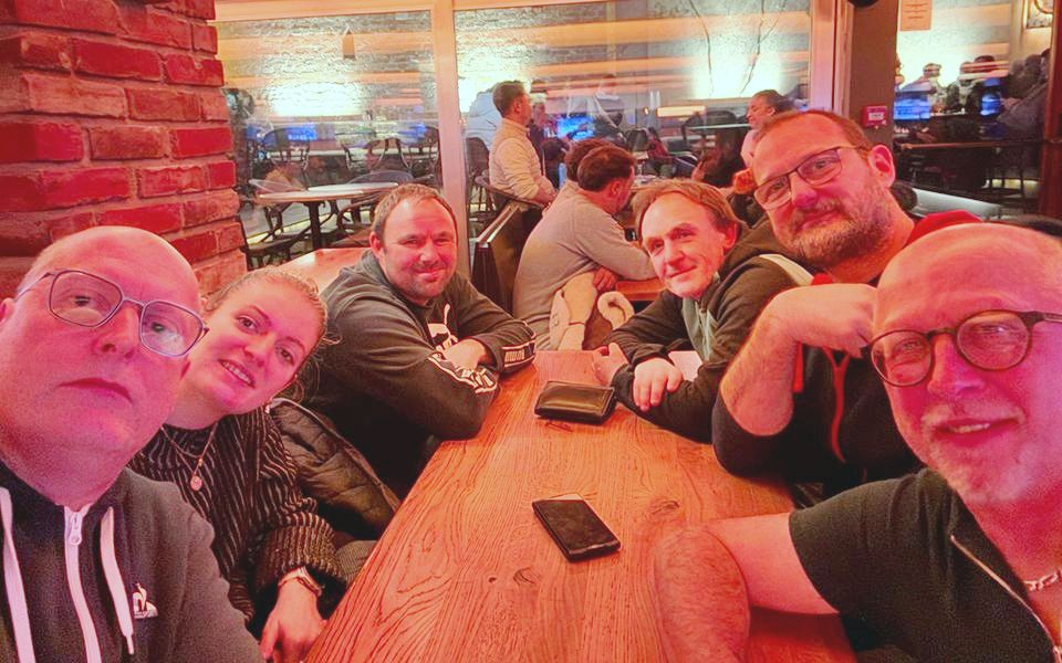 Équipe 2 AGR avec Christophe, Hélène, Julien, Éric, Manu et Alain