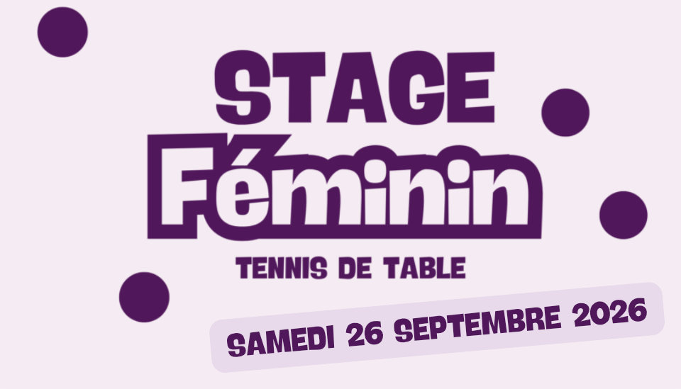 CD67 TT - Stage Féminin - Le 26 septembre à Eschau
