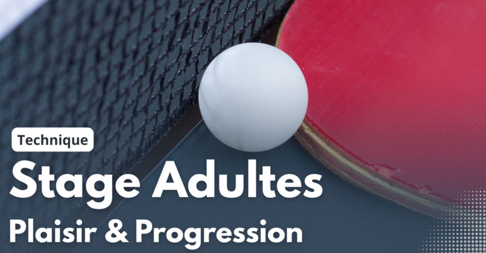 CD67TT Stage Ping Adultes « Plaisir & Progression »