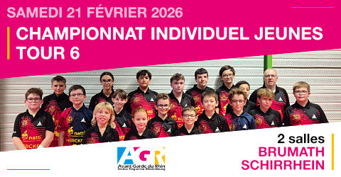 Championnat Individuel Jeunes - 6ème tour 2025-2026