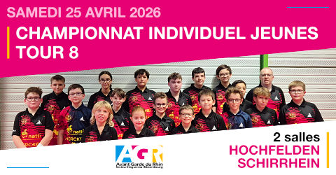 Championnat Individuel Jeunes - 8ème tour 2025-2026