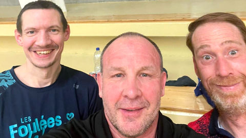 Équipe 5 AGR avec Damien, Thomas et Julien