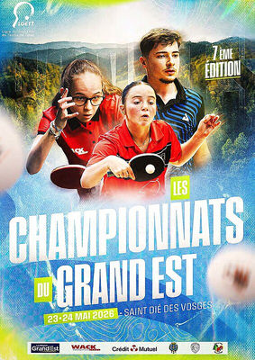 Affiche Championnats Individuels du Grand Est