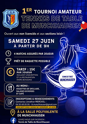 Tournoi Loisir / Non licencié de Munchhausen