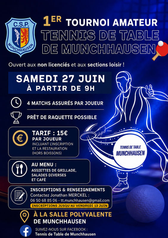 Tournoi Loisir / Non licencié de Munchhausen